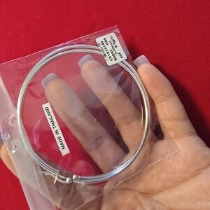 Elegant Silver Hoop Earrings